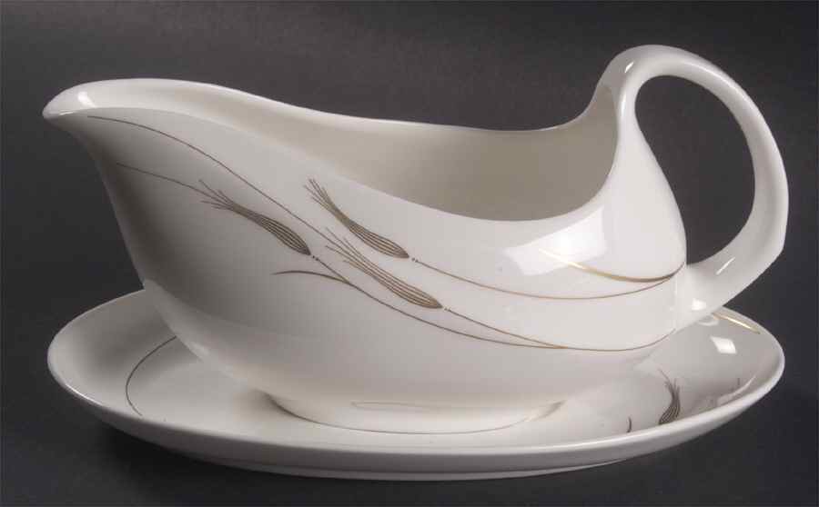 Serenity Gravy Boat & Underplate by Wedgwood-1