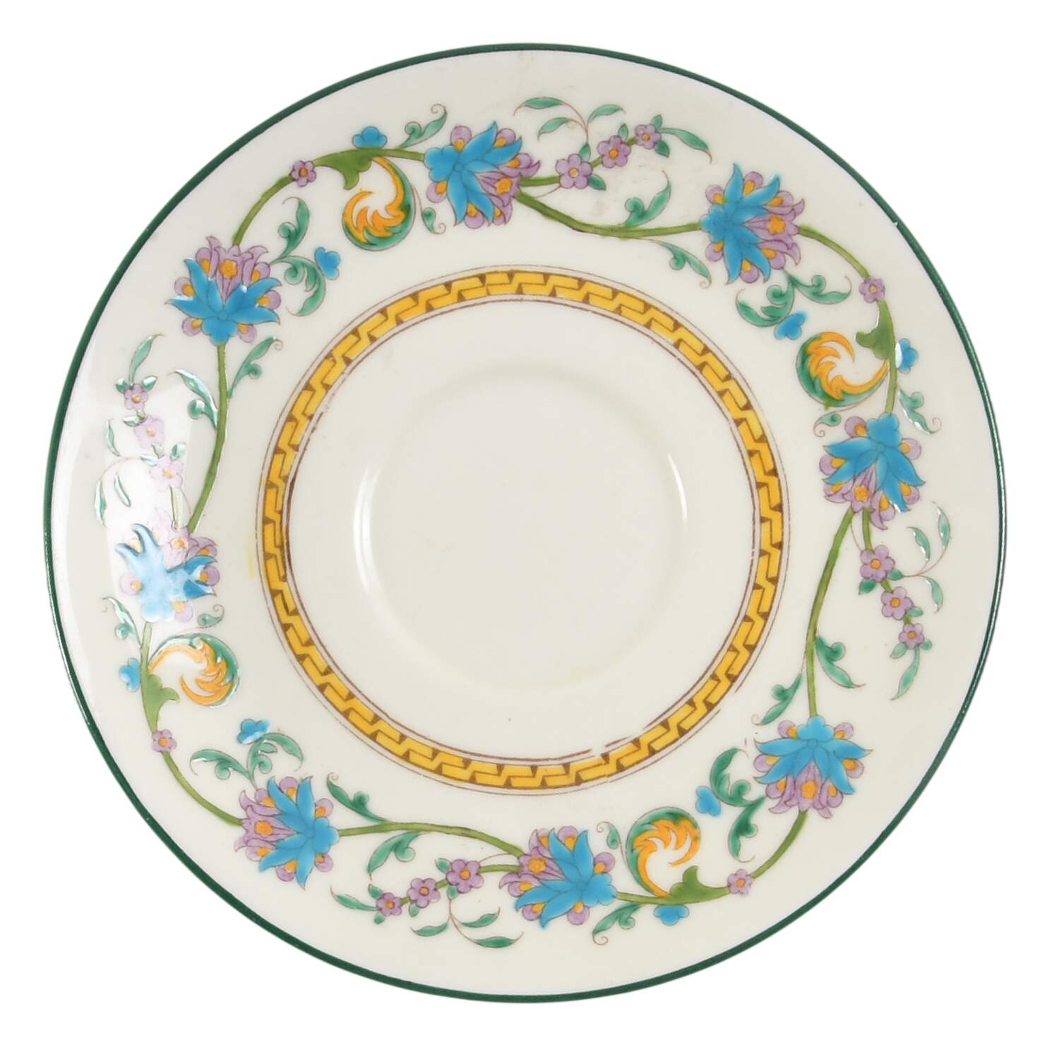 Shah (W734, Cream Rim) Saucer for Bouillon Cup by Wedgwood-1