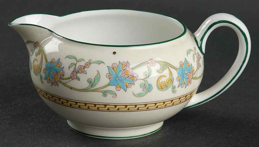 Shah (W734, Cream Rim) 146 Shape Creamer by Wedgwood-1