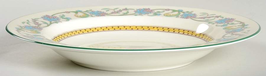 Shah (W734, Cream Rim) Large Rim Soup Bowl by Wedgwood-1