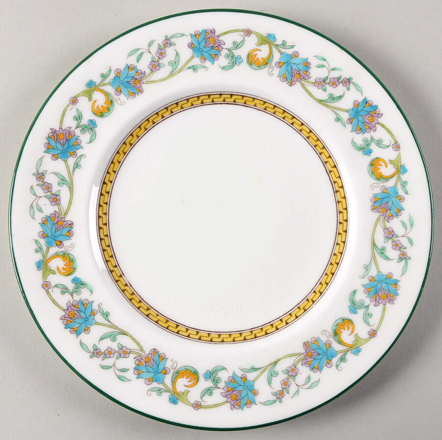 Shah (W821, White Body) Salad Plate by Wedgwood-1