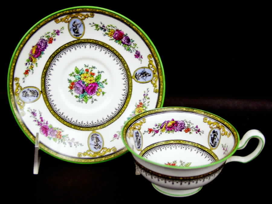 Sheerness Footed Cup & Saucer Set by Wedgwood-1
