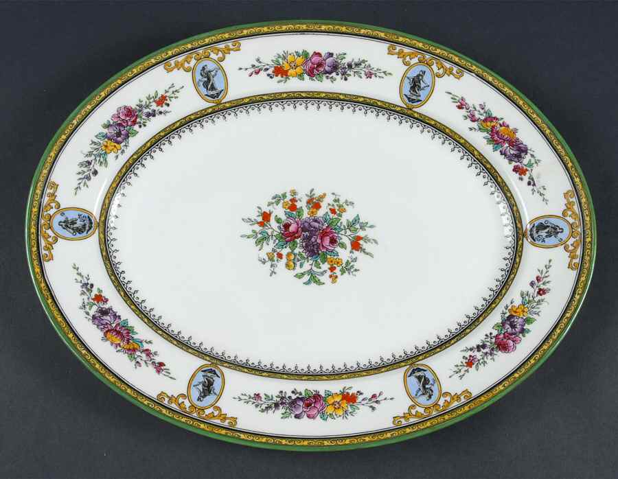 Sheerness 13" Oval Serving Platter by Wedgwood-1