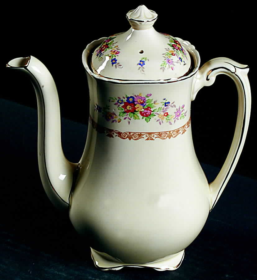 Shirley Mini Coffee Pot & Lid by Wedgwood-1