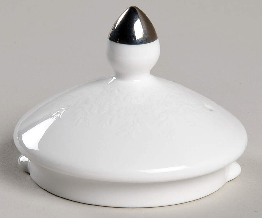 Silver Ermine (R4452, Contour Shape) Lid for Coffee Pot by Wedgwood-1