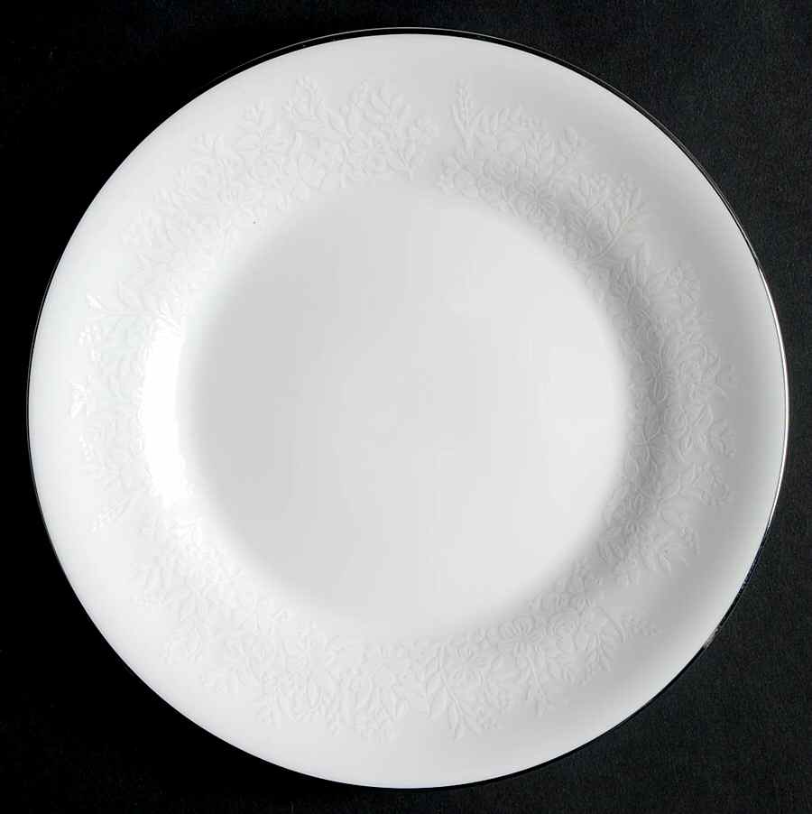 Silver Ermine (R4452, Contour Shape) Bread & Butter Plate by Wedgwood-1