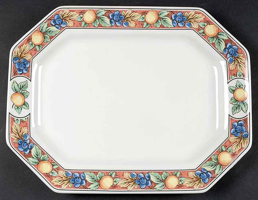 Sienna 14" Oval Serving Platter by Wedgwood-1