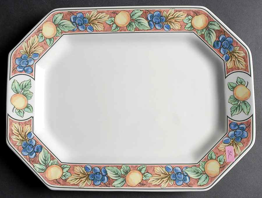 Sienna 12" Oval Serving Platter by Wedgwood-1