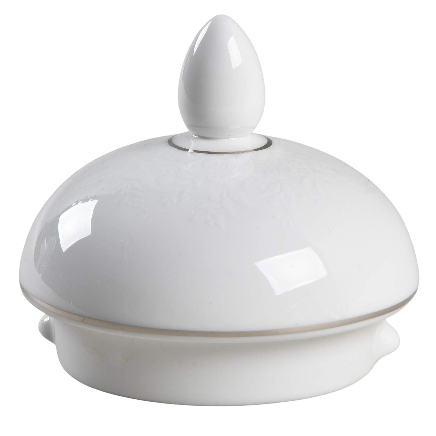 Silver Ermine (R4452, Traditional Shape) Lid for Coffee Pot by Wedgwood-1