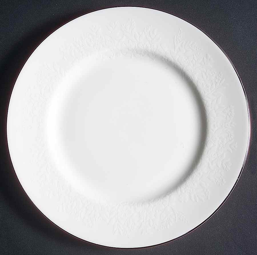 Silver Ermine (R4452, Traditional Shape) Bread & Butter Plate by Wedgwood-1