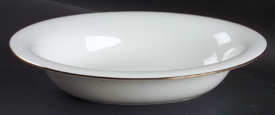 Signet Gold 9" Oval Vegetable Bowl by Wedgwood-1