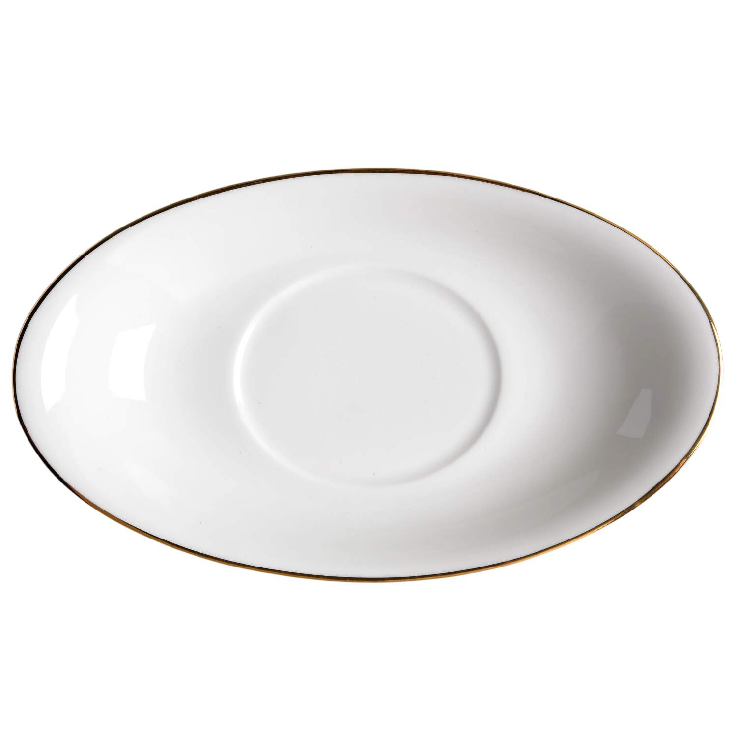 Signet Gold Underplate for Gravy Boat by Wedgwood-1