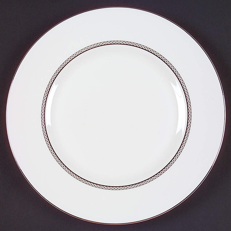 Signet Platinum Luncheon Plate by Wedgwood-1