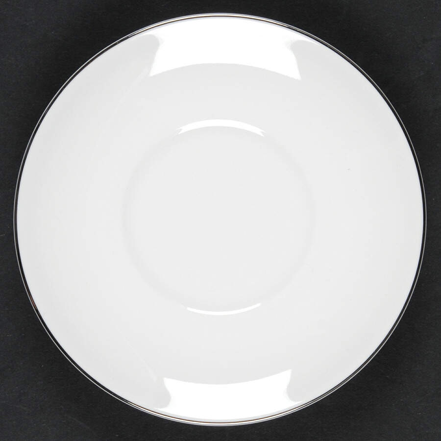 Signet Platinum Saucer for Bond Shape Demitasse Cup by Wedgwood-1