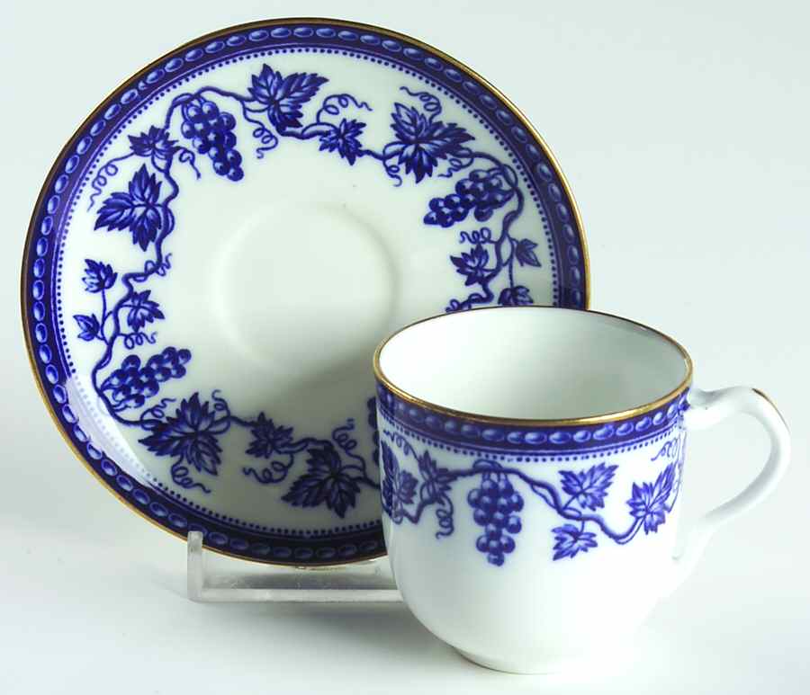 The Sofia Flat Demitasse Cup & Saucer Set by Wedgwood-1