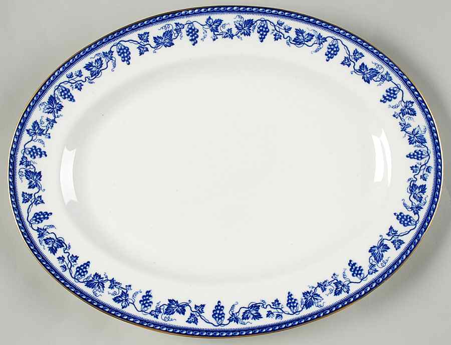 The Sofia 15" Oval Serving Platter by Wedgwood-1