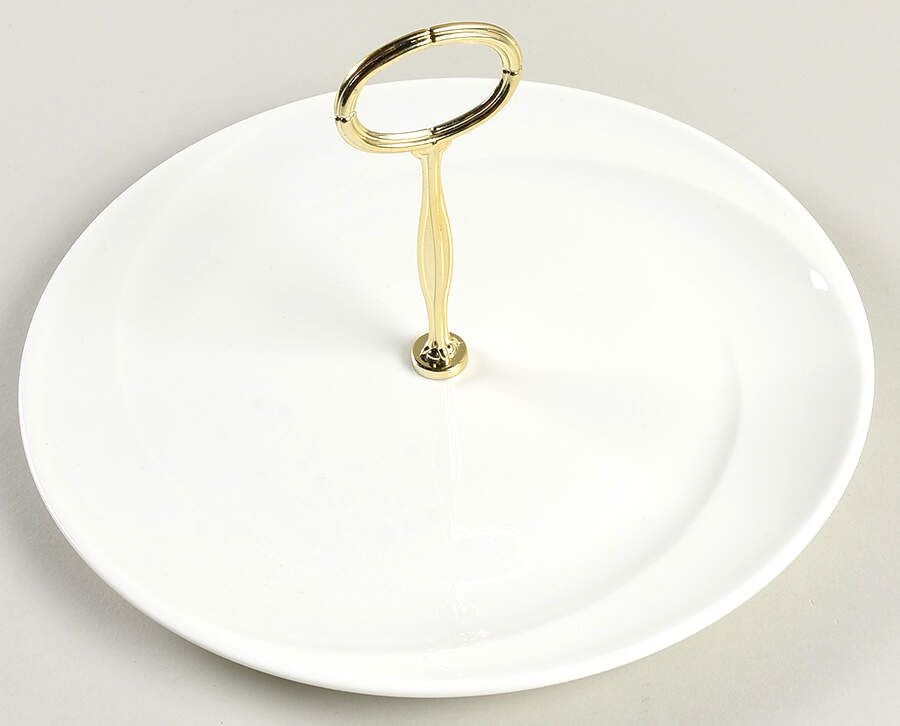 Solar Round Serving Plate with Center Handle (Dp) Hc by Wedgwood-1