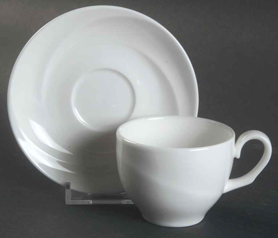Solar Flat Demitasse Cup & Saucer Set by Wedgwood-1