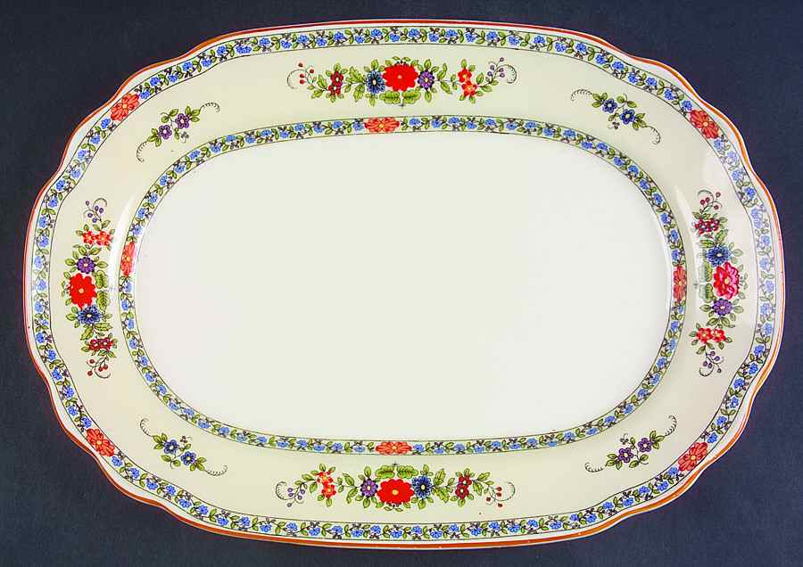 Somerset 12" Oval Serving Platter by Wedgwood-1