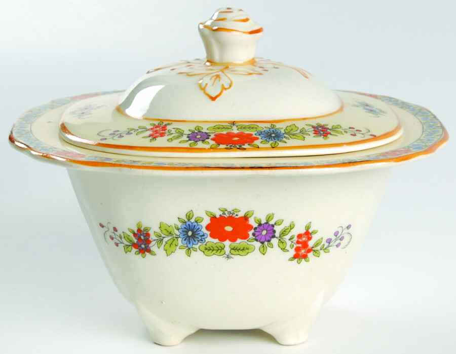 Somerset Sugar Bowl & Lid by Wedgwood-1