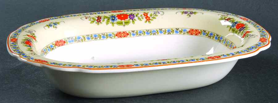 Somerset 10" Oval Vegetable Bowl by Wedgwood-1