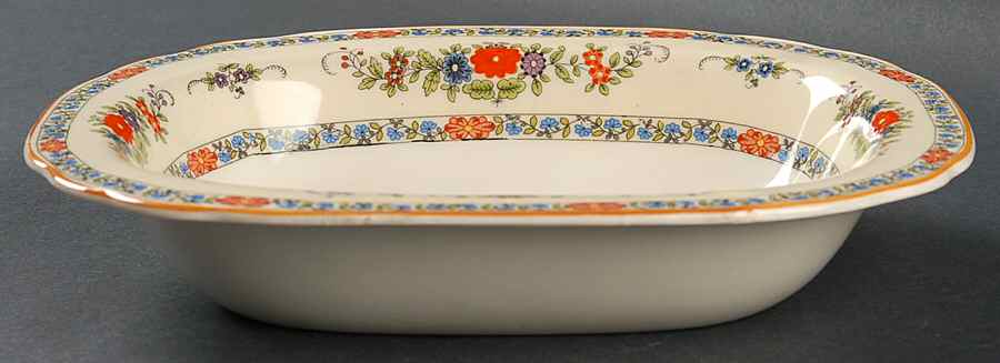 Somerset 9" Oval Vegetable Bowl by Wedgwood-1