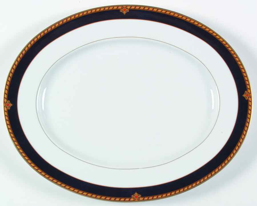 Southbury 14" Oval Serving Platter by Wedgwood-1