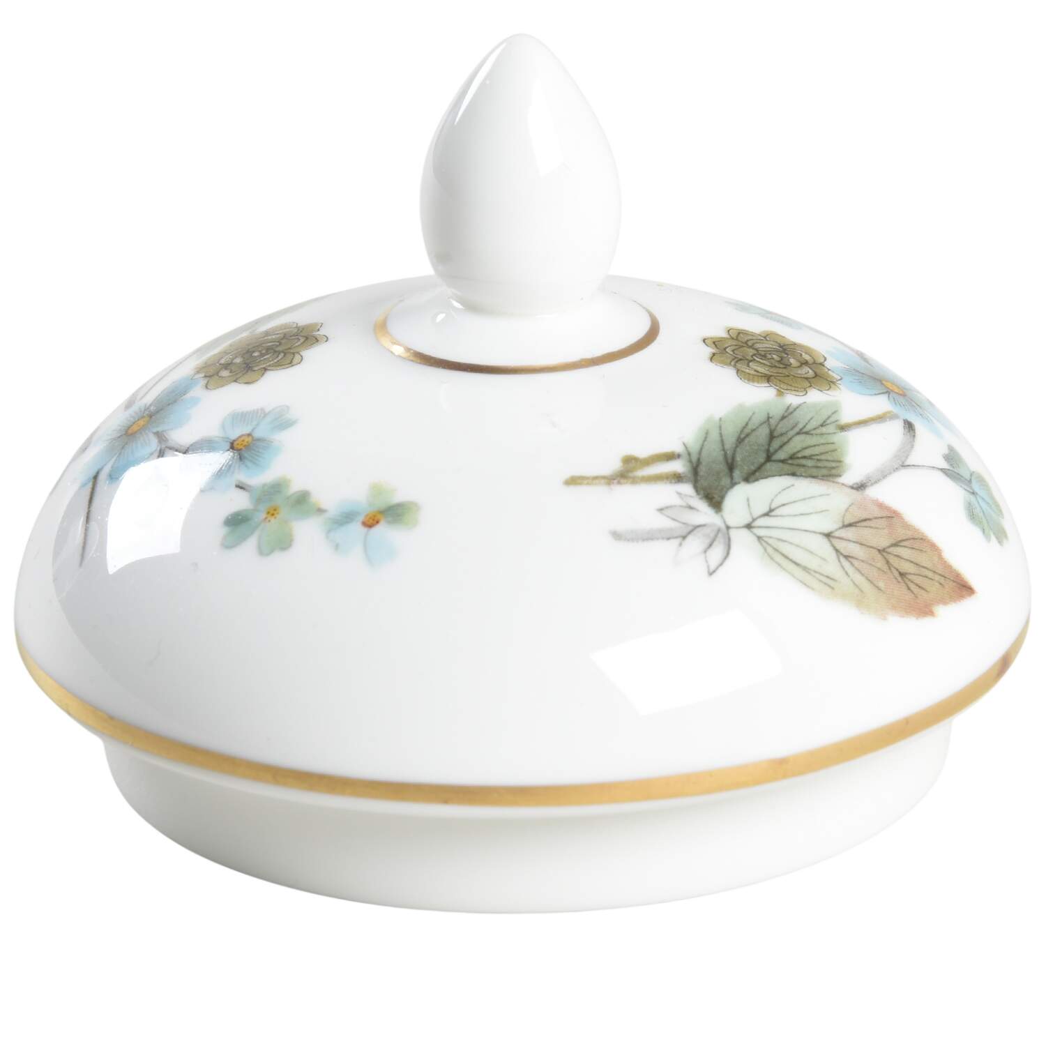 Spring Morning Lid for Globe Shape Sugar Bowl by Wedgwood-1