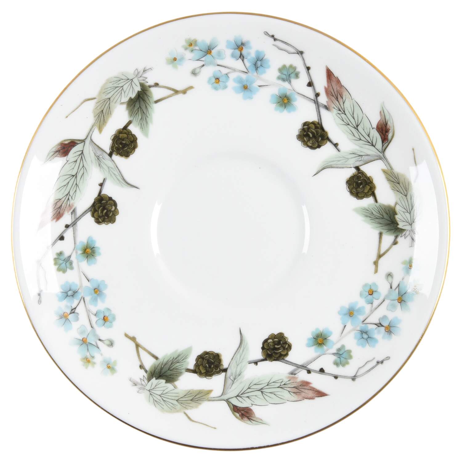Spring Morning Saucer for Cream Soup Bowl by Wedgwood-1