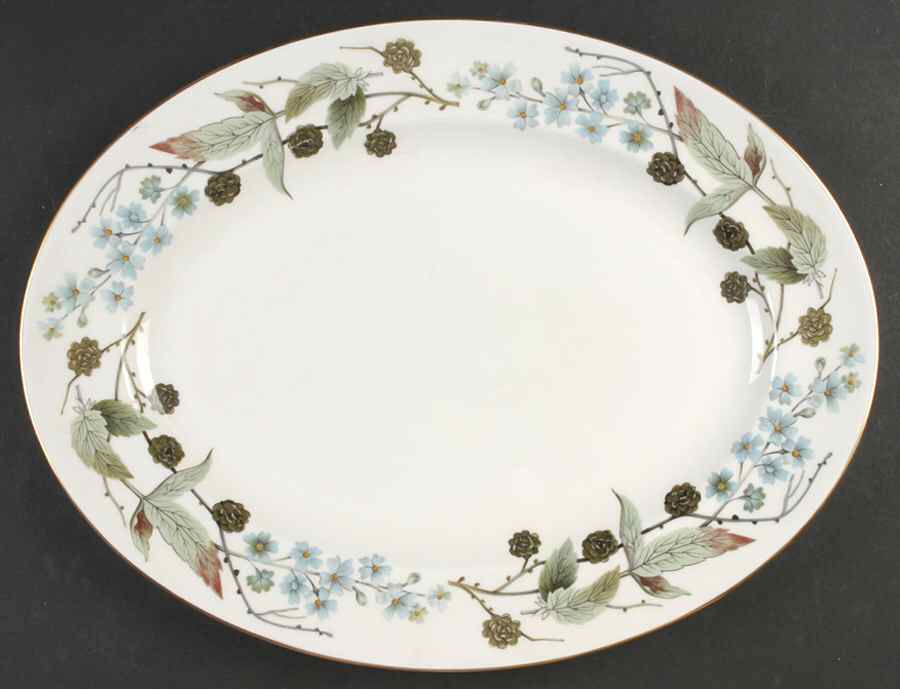 Spring Morning 15" Oval Serving Platter by Wedgwood-1