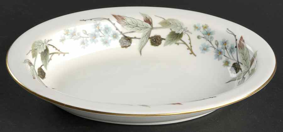 Spring Morning 10" Oval Vegetable Bowl by Wedgwood-1