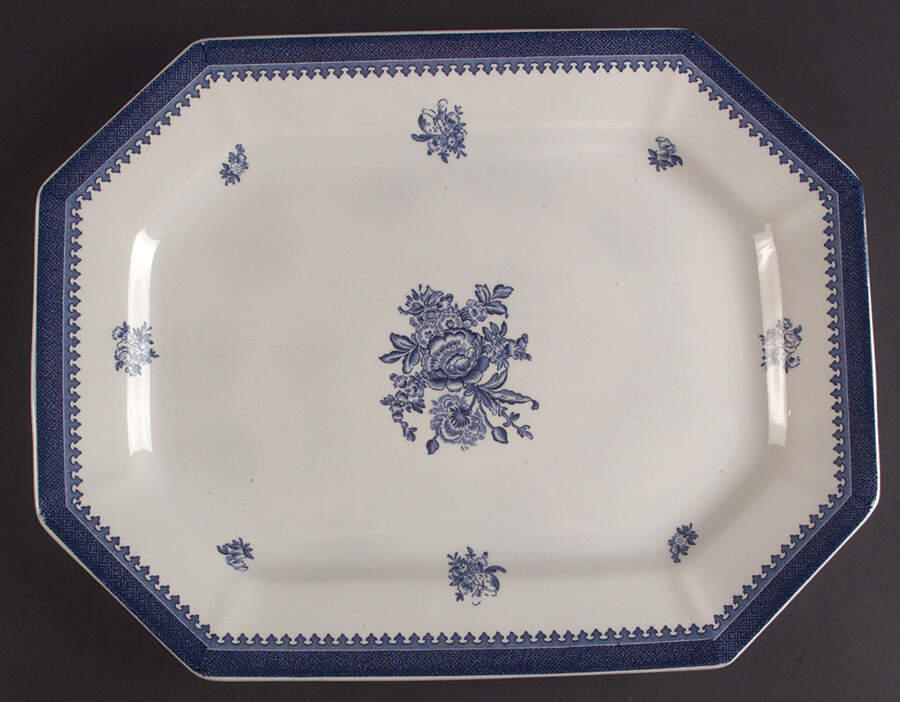 Springfield 14" Oval Serving Platter by Wedgwood-1