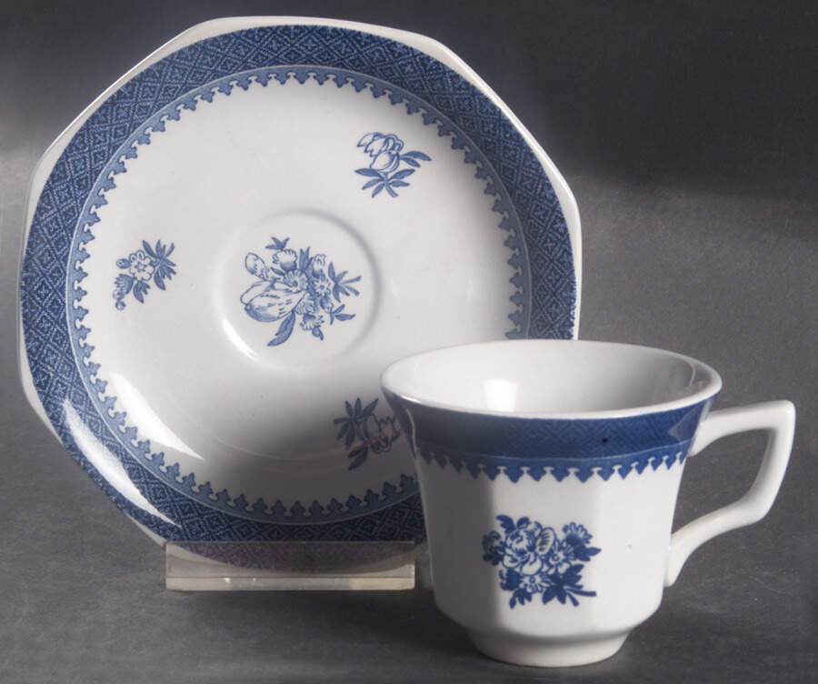 Springfield Flat Demitasse Cup & Saucer Set by Wedgwood-1