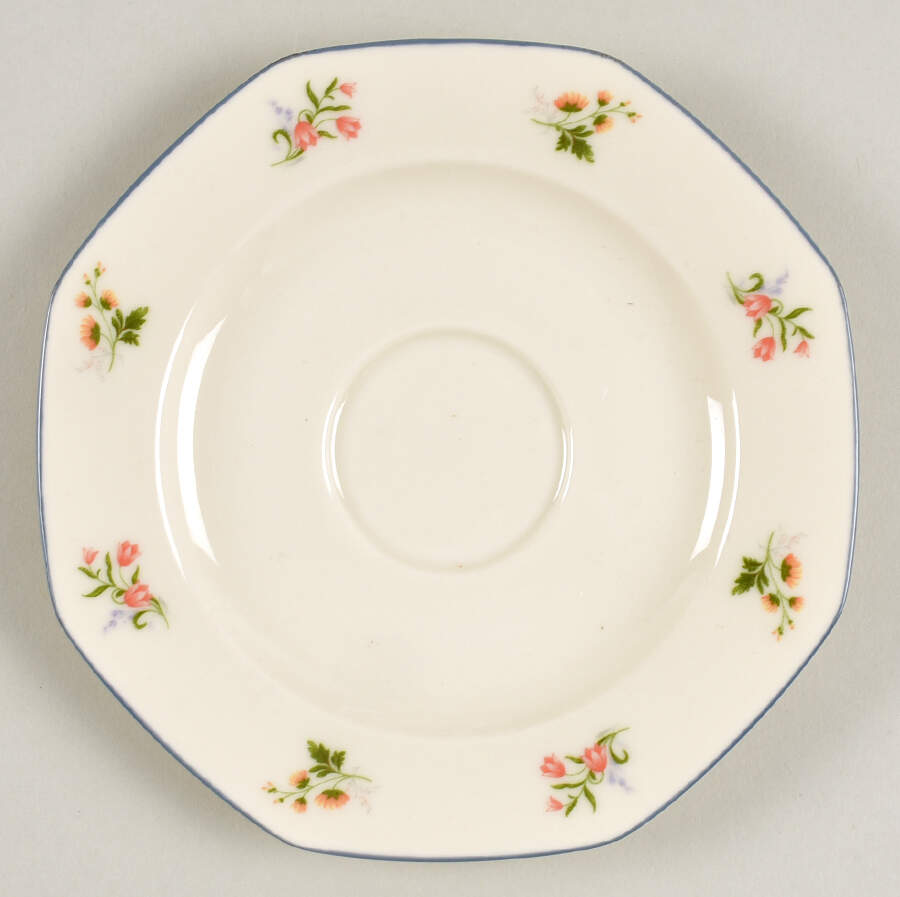 Springtime (Multi On Ivory) Saucer by Wedgwood-1