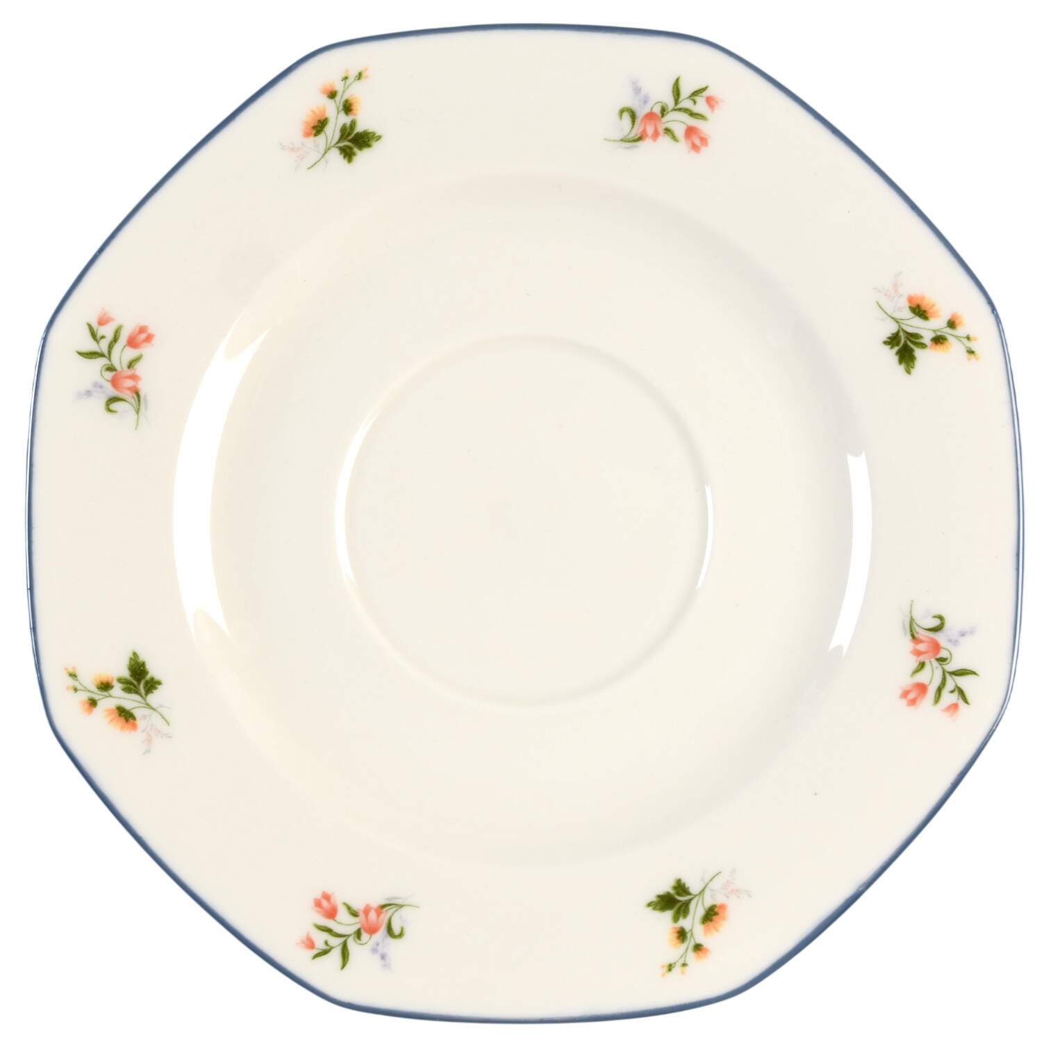 Springtime (Multi On Ivory) Underplate for Gravy Boat by Wedgwood-1