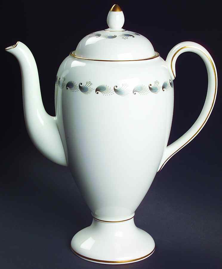 Stardust Coffee Pot & Lid by Wedgwood-1