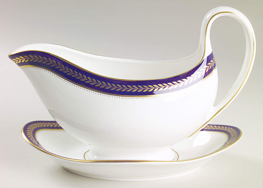 Stanton Gravy Boat & Underplate by Wedgwood-1