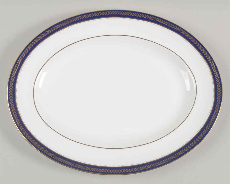 Stanton 13" Oval Serving Platter by Wedgwood-1