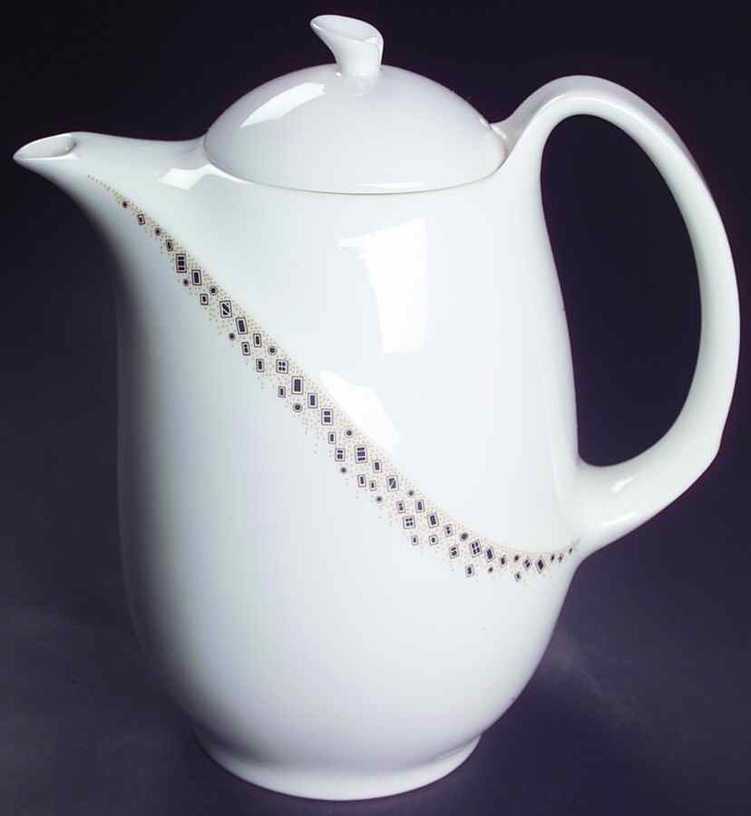 Stardust Coffee Pot & Lid by Wedgwood-1