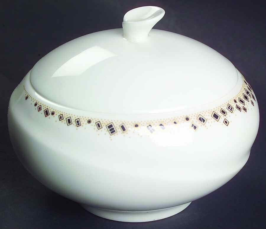 Stardust Sugar Bowl & Lid by Wedgwood-1