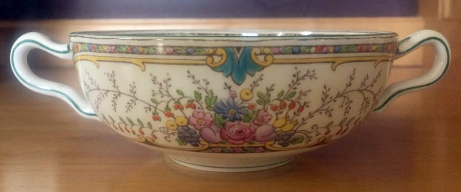 St Austell Footed Cream Soup Bowl by Wedgwood-1