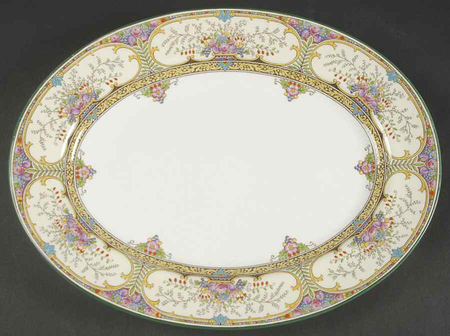 St Austell 14" Oval Serving Platter by Wedgwood-1
