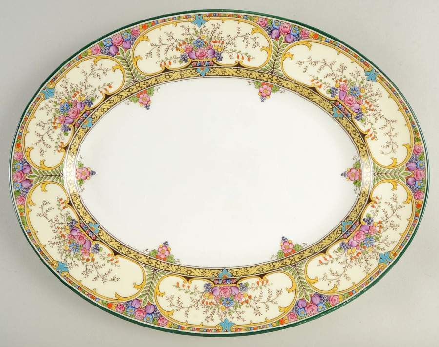 St Austell 13" Oval Serving Platter by Wedgwood-1