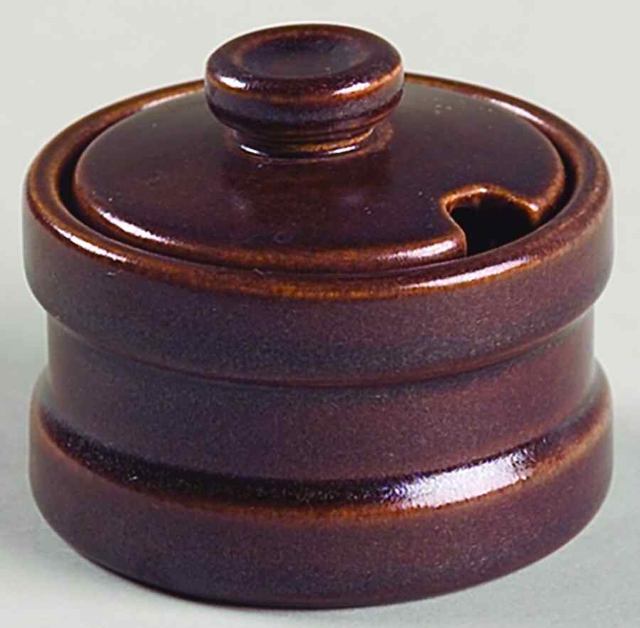 Sterling Mustard Jar & Lid by Wedgwood-1