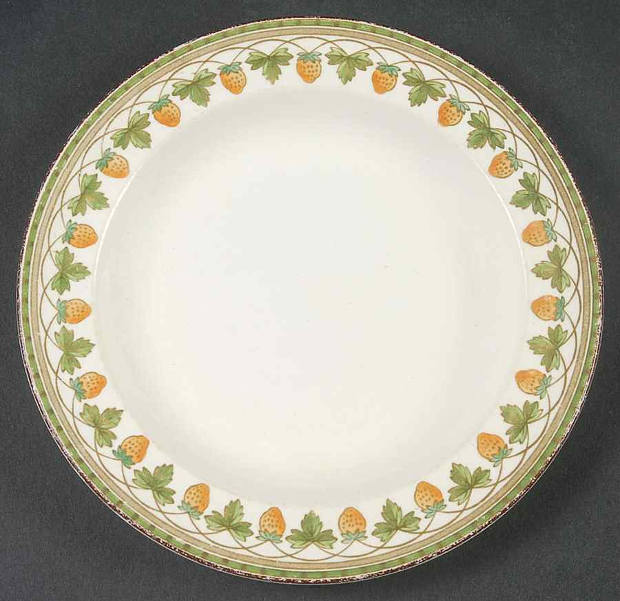 Strawberry Fruit Bread & Butter Plate by Wedgwood-1