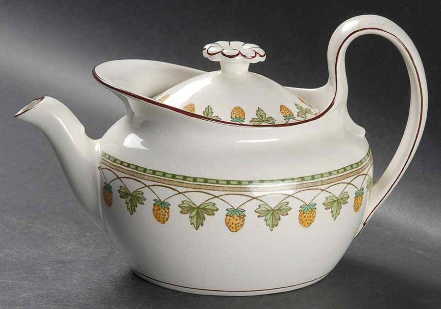 Strawberry Fruit Mini Teapot & Lid by Wedgwood-1