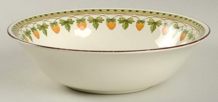Strawberry Fruit Coupe Cereal Bowl by Wedgwood-1
