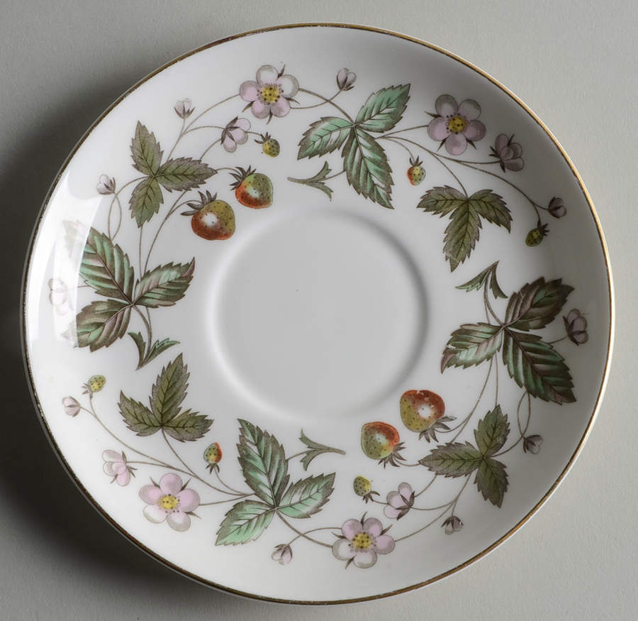 Strawberry Hill Saucer for Oversized Cup by Wedgwood-1