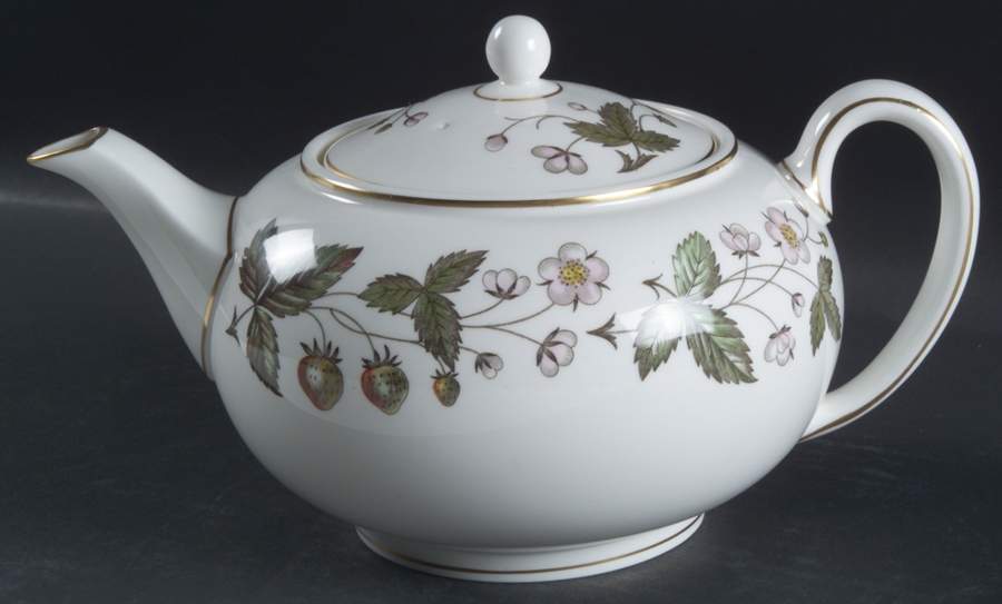 Strawberry Hill Teapot & Lid by Wedgwood-1