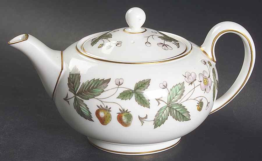 Strawberry Hill Individual Teapot & Lid by Wedgwood-1